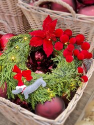 Workshop kerstkrans 19 nov - afbeelding 1