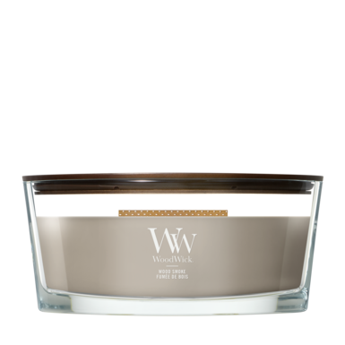 WW  Wood Smoke Ellipse Candle