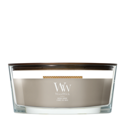 WW  Wood Smoke Ellipse Candle