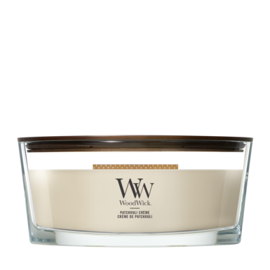 WW Patchouli Creme Ellipse Candle
