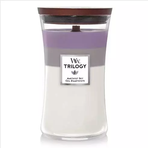 WW Trilogy Amethyst Sky Large Candle