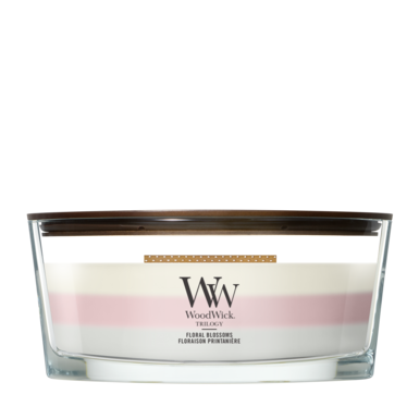 WW Trilogy Floral Blossoms Ellipse Candle