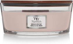 Vanilla & Sea Salt Ellipse WoodWick Candle