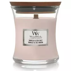 Vanilla & Sea Salt Mini WoodWick Candle