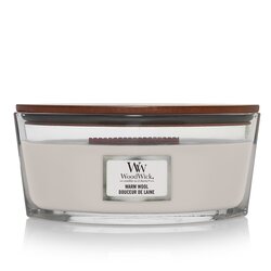 WW Warm Wool Ellipse Candle - afbeelding 1