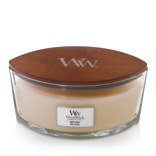 WW White Honey Ellipse Candle - afbeelding 1