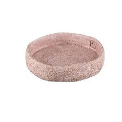 PTMD Yadin Pink irregular shaped cement bowl M