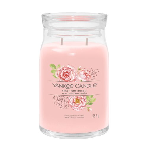 YC Fresh Cut Roses Signature Large Jar