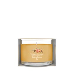 YC Glistening Leaves Filled Votive