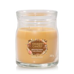YC Glistening Leaves Signature Medium Jar
