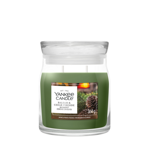 YC  Balsam & Cedar Fireside Medium Jar