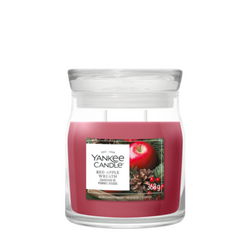 YC Red Apple Wreath Medium Jar