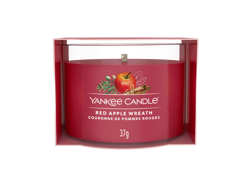 YC Red Apple Wreath Votive