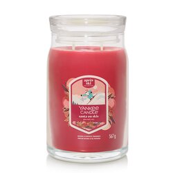 YC Santa on Skis Signature Large Jar