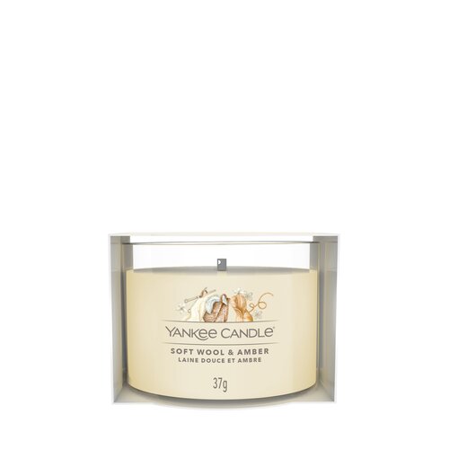YC Soft Wool & Amber Filled Votive