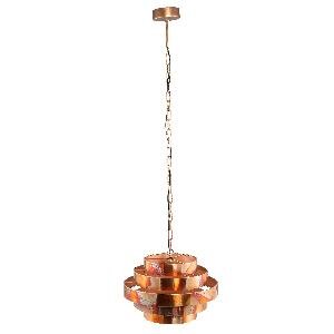 PTMD Zanth Copper shiny metal hanging lamp five layers